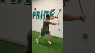 Split Stance Band Chop
