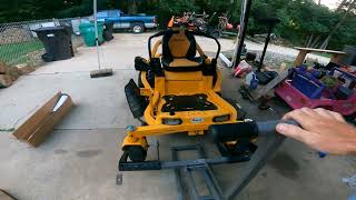 Cub Cadet ZT146 Striping Kit Installation