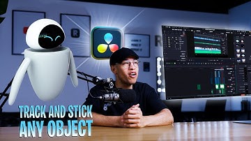 How to TRACK and STICK Any Object in DaVinci Resolve 19