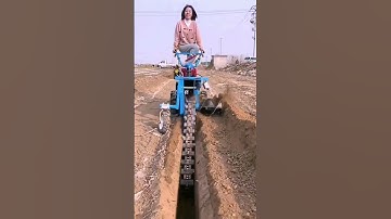 Loosening ditching artifact - good tools and machinery can improve work efficiency