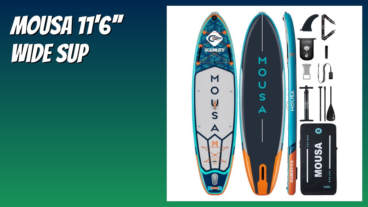 REVIEW (2025): MOUSA 11'6'' Wide SUP. Features - YouTube