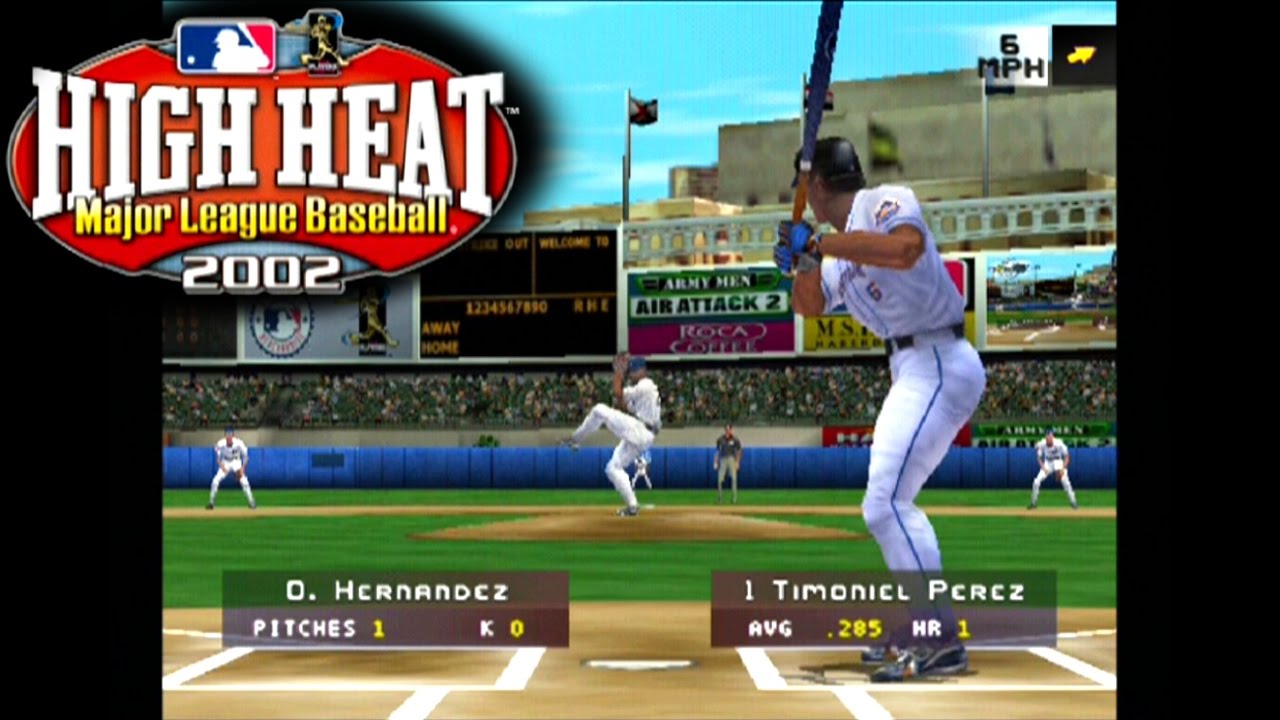 Heat Major League Baseball 2002 ... Gameplay YouTube