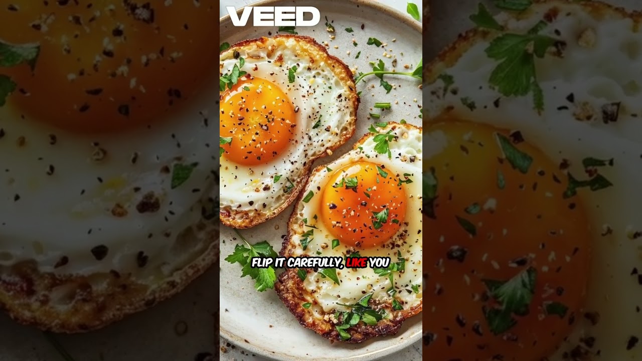 Ai cooks an egg video 