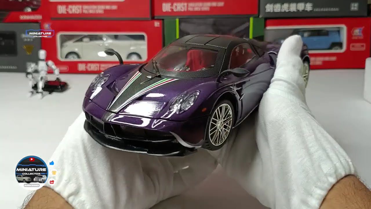 Xe Mô Hình Pagani Huayra Roadster BC 1:18 LCD Model (Cam) - Shop Xe Mô