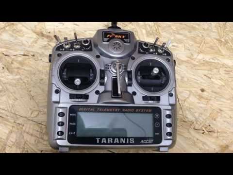 How to Bind the Frsky X8R to the Taranis Radio