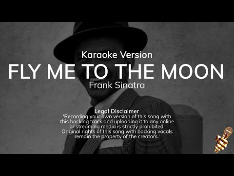 Frank Sinatra - Fly me to the moon  - (Karaoke Version) Acoustic