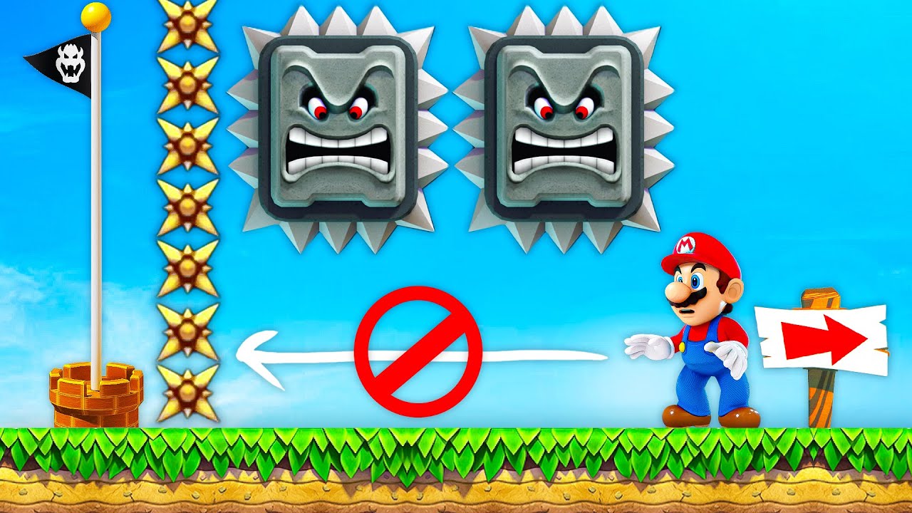 Man darf NICHT nach LINKS laufen in diesem Level!