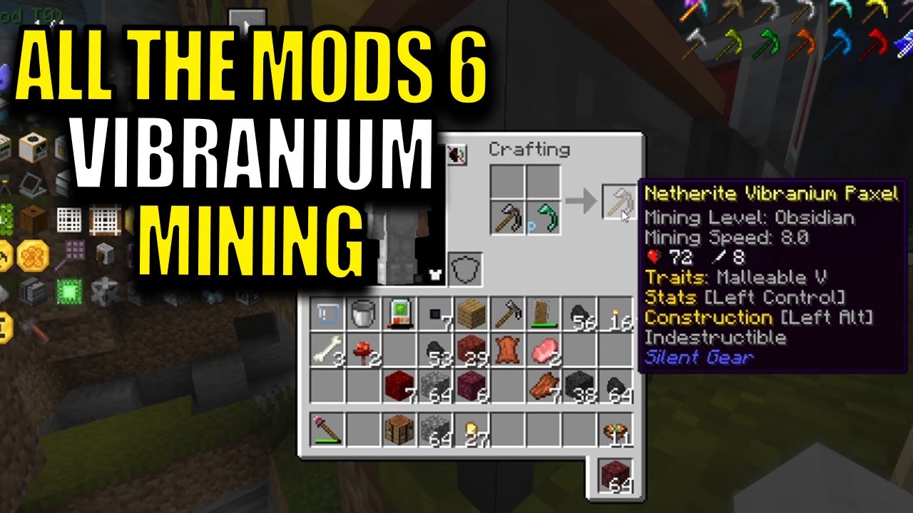 minecraft-all-the-mods-6-modpack-ep-16-vibranium-mining-youtube