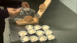 How to Make Tart Shells with Tart Press from Birds Hill Enterprises