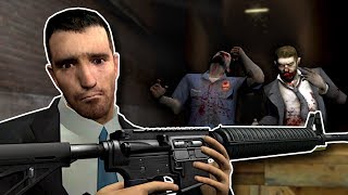 LEFT 4 DEAD Zombies?!  Garry's Mod Gameplay  Gmod Zombie Survival