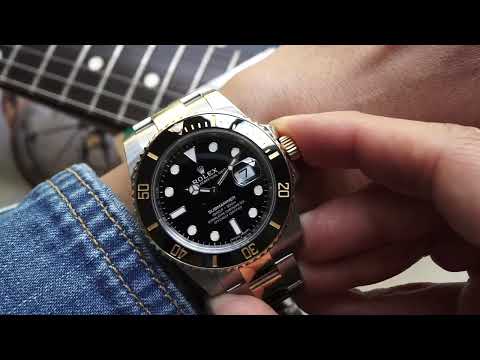 Rolex Submariner 116613LN Gold & Steel Black 40mm 2018