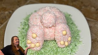 ADORABLE AND DELICIOUS BUNNY BUTT CREAM CHEESE BALL!
