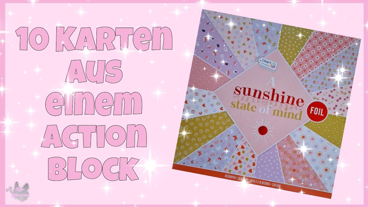 💕 10 Karten aus einem Action Block 💕 - YouTube