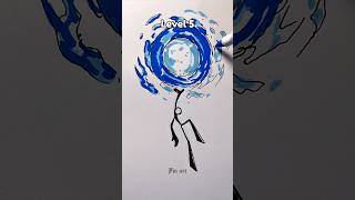 Drawing Stickman In Different Level 17 shorts art drawing  stickman