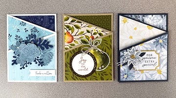 Diagonal Z-Fold Card - Mystery Stamping Revealed - 12-10-25 - Product of the Month POM