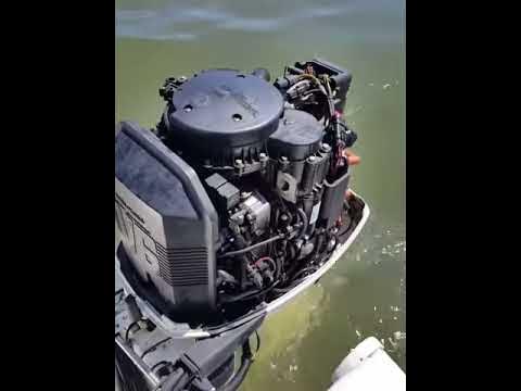 Johnson 150hp - Bogging down when accelerating - YouTube