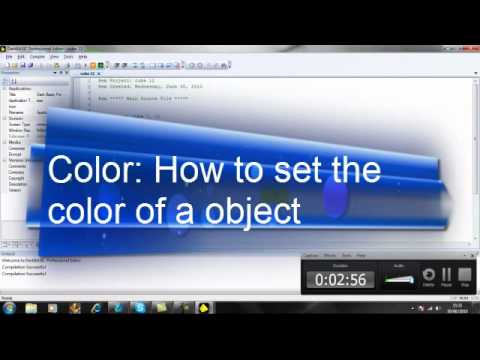 DarkBasic how to make and edit a cube