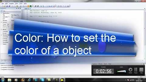 DarkBasic how to make and edit a cube