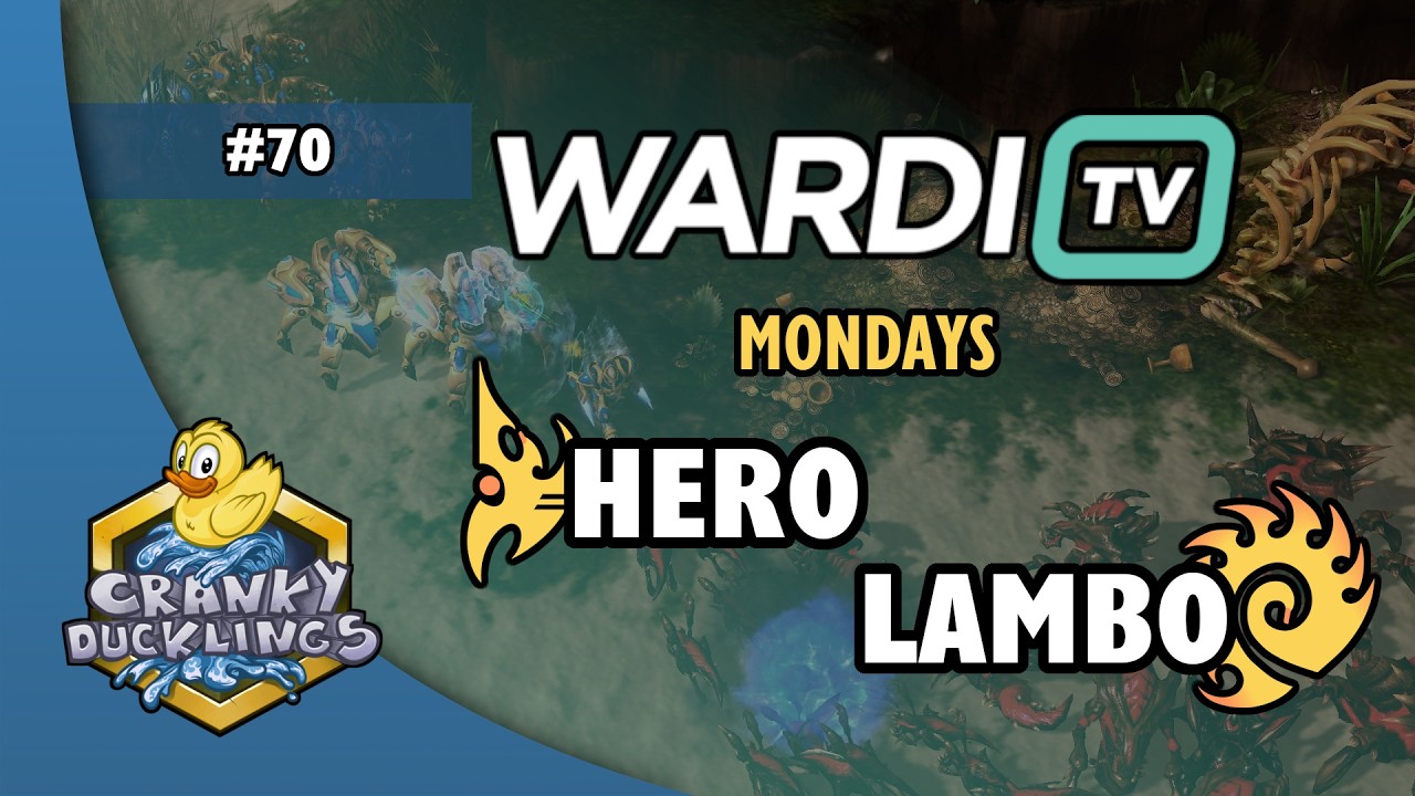 herO vs Lambo - PvZ | WardiTV Mondays #70 | Weekly StarCraft 2 Tournament