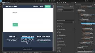 7. The Footer - Create a Portfolio WordPress Theme - Tutorial