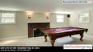 6409 16TH ST NW, WASHINGTON, DC 20012 6409 16TH ST NW, WASHINGTON, DC 20012