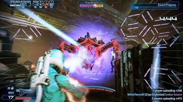 Mass Effect 3 online multiplayer coop gameplay on Firebase Reactor with EDI