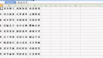 13_百家姓去除空白與累加(EXCEL函數與VBA進階班 吳老師分享)