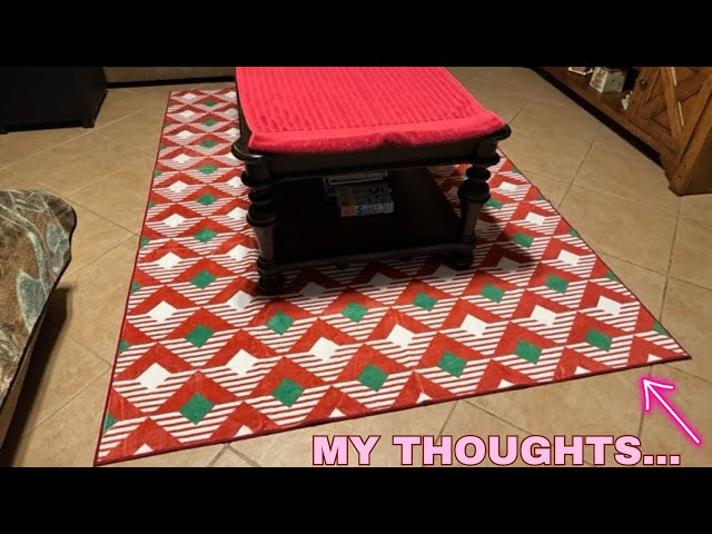HUGEAR Christmas Rug,5x7 Machine Washable Area Rugs,Non-Slip