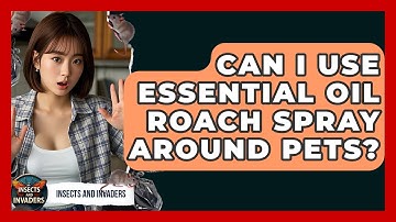 Can I Use Essential Oil Roach Spray Around Pets? - Insects and Invaders