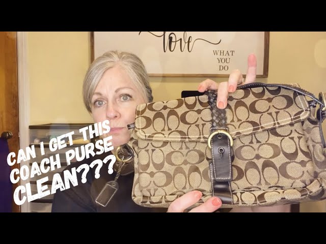 How I Clean My Coach Purses / Thrift Store Finds / Reseller Tips /  Thrifting & Reselling - YouTube