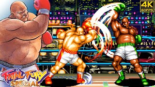 Fatal Fury Special - Axel Hawk (Arcade / 1993) 4K 60FPS