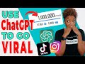 ChatGPT&#39;s Secrets to Creating Engaging TikTok and IG Content - STEAL MY VIRAL STRATEGY