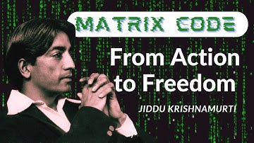 Breaking Free: How to Escape the Matrix of Thought #jiddukrishnamurti