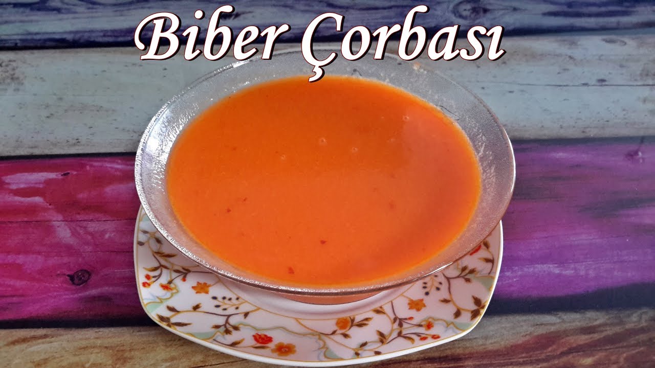 Tatlı Kırmızı Biber Çorbası Tarifi Tatlı Kırmızı Biber Çorbası Tarifi