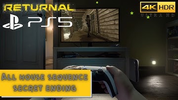 Returnal - All House Sequence | Secret Ending [4K HDR 60FPS]