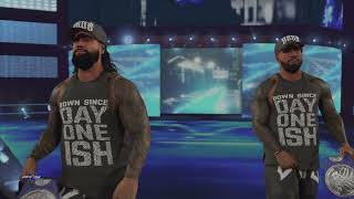 WWE2K23 Backlash Match 3 Smackdown Tag Team Championship