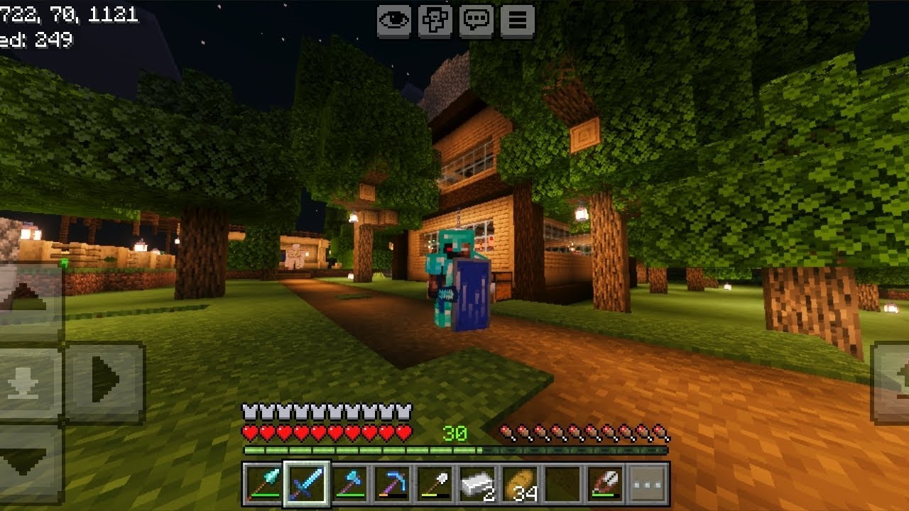 Minecraft Survival series episode 27. I can trade one diamond sword and shield