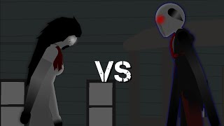 Slendrina Vs Ğľț1Čh Slendermansticknodes Animation