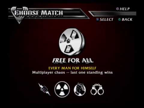 DEF JAM VENDETTA-FFA (HARD): CAPONE,TANK, PEE WEE, MANNY