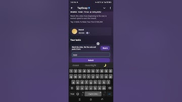 Make Your First $100,000 tapswap video code #tapswap #tapswapcode