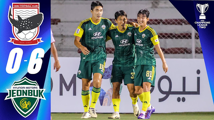Dynamic Herb Cebu (PHI) - Jeonbuk Hyundai Motors (KOR) | Highlights | AFC Champions League Two™