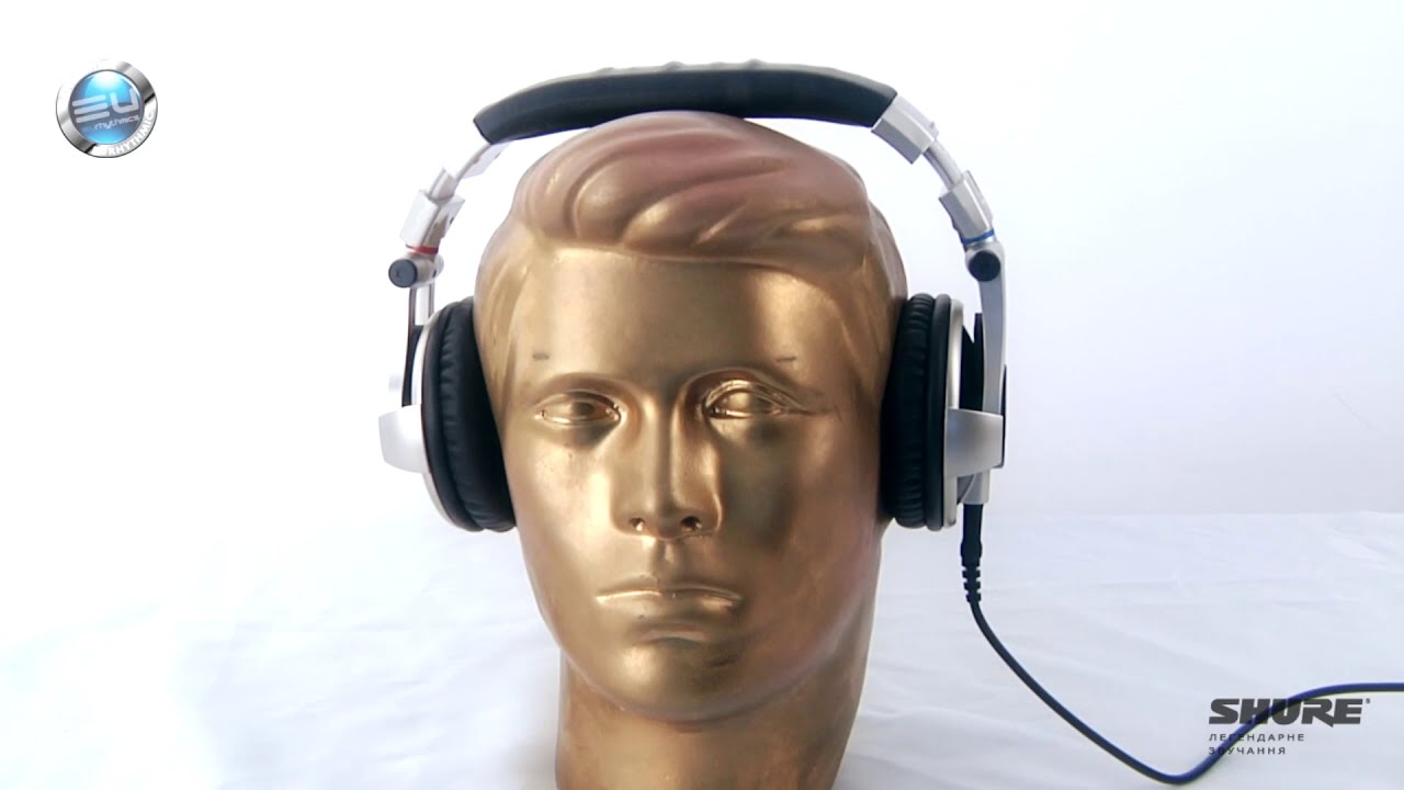 SHURE SRH 750Dj HeadPhones Unboxing - By GearTestUa