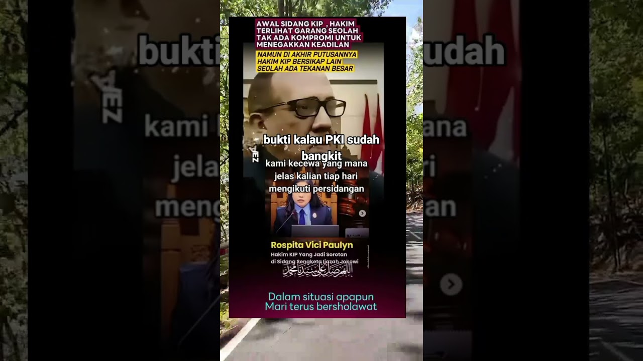 awl sidang KIP hakim tegas seolah2 tak kenal kompromi 