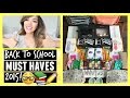 BACK TO SCHOOL Must Haves 2015! + Huge Giveaway!!