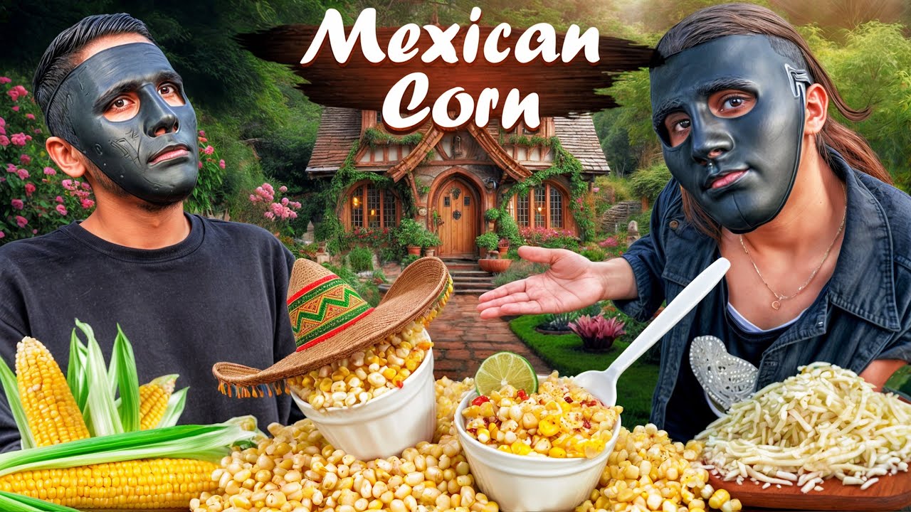 Mexican Corn with Mozzarella Cheese – A Cozy Backyard Cooking Experience! 🌽🧀🔥