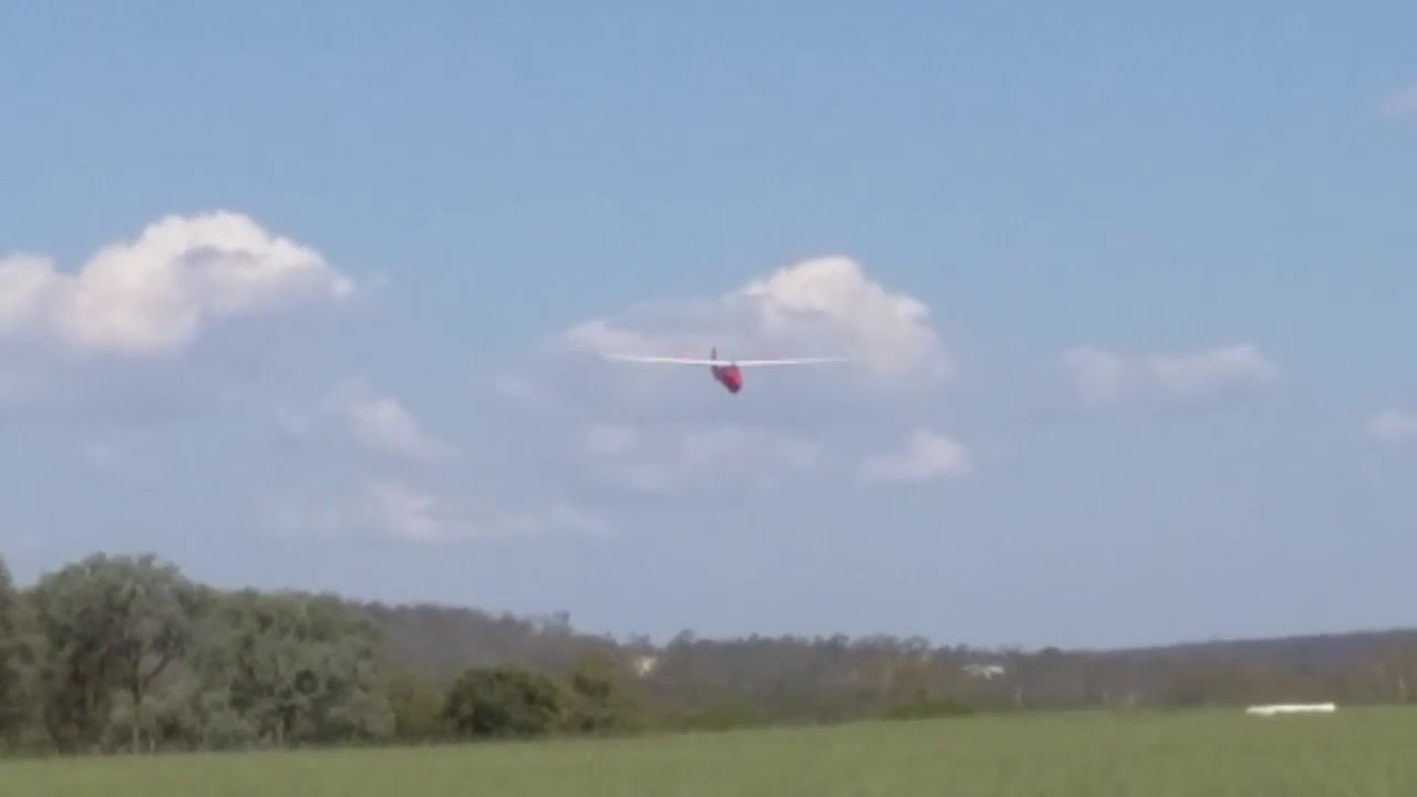 Kingfisher glider first flight landing YouTube