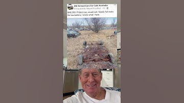 $46,000 Project Car, Usual Rust and Needs Full Restoration. (grandpa)