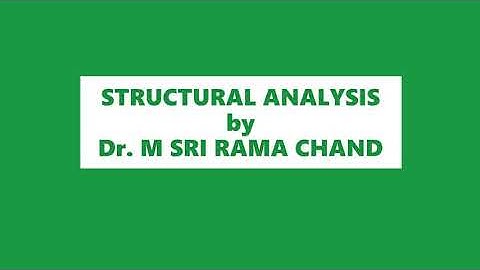 STRUCTURAL ANALYSIS - LECTURE 3 - ANALYSIS OF PIN-JOINTED PERFECT FRAMES USING METHOD OF JOINTS