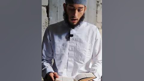 تلاوة عذبة بصوت محمد عبد الفتاح العليوي من أوآخر آيات سورة الأحزاب