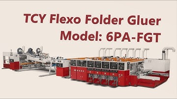 6PA Flexo Printing Machine. Mid-line. TCY inline